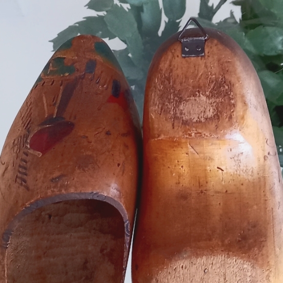 Vintage Wooden Shoes - Picture 8 of 13